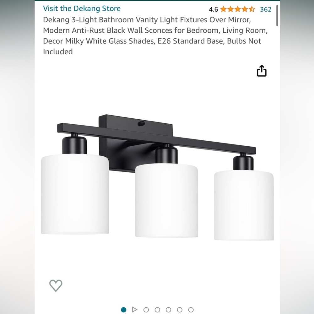 3-Light Fixture